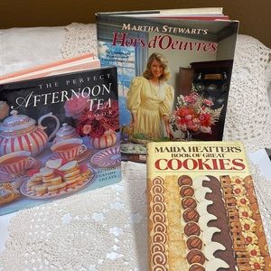 3 Vintage Cook books